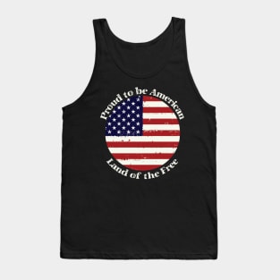 Proud to be American Tank Top